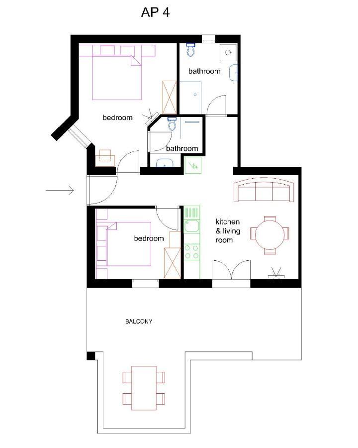 Apartments Bogdanic Krk I Krk Town Εξωτερικό φωτογραφία